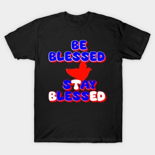 Be Blessed Say Less (Dodgers Edition) T-Shirt